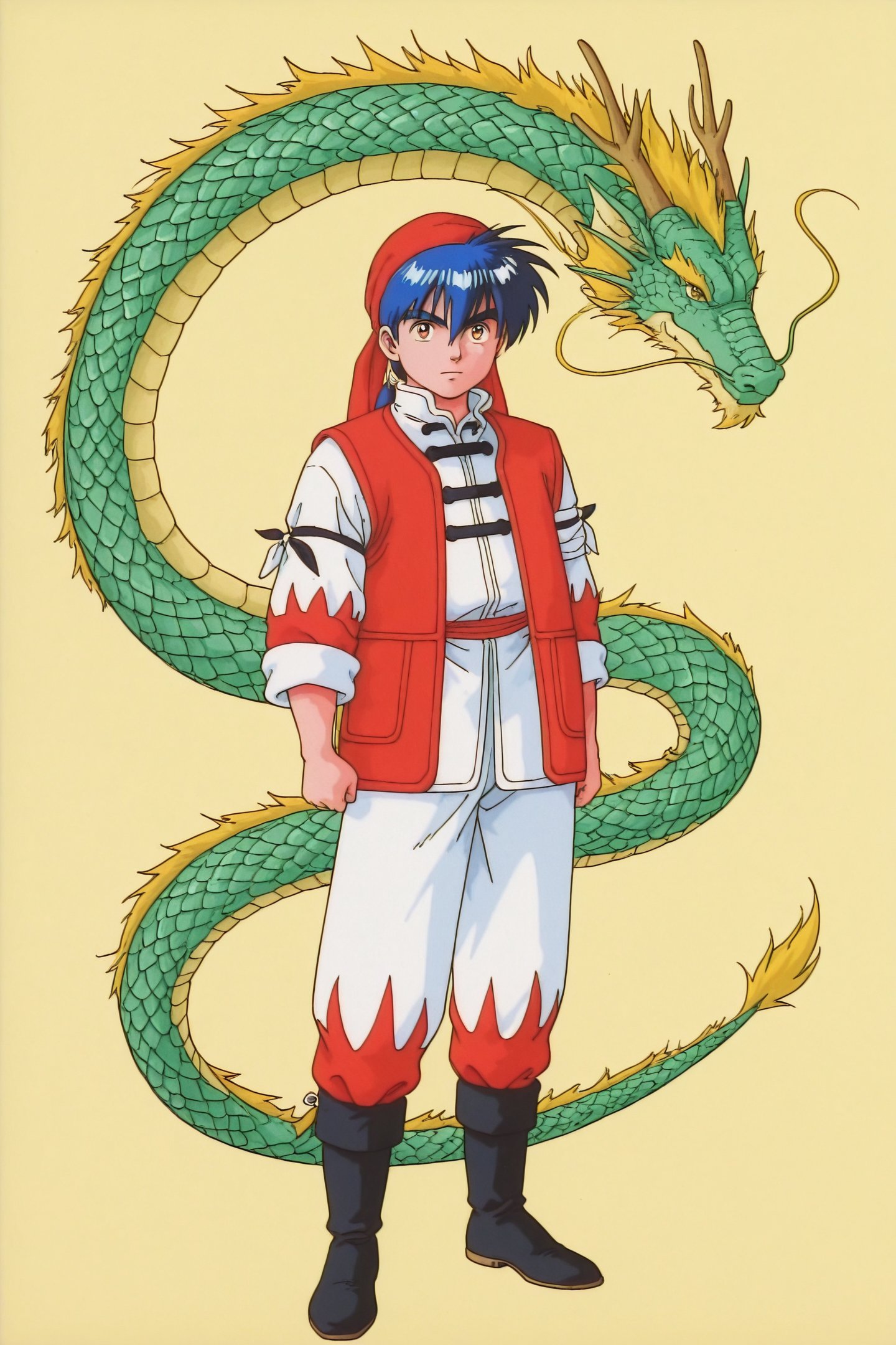 Anime Style,  Ryu Maoshin,  1boy by flyx3 on Tensor.Art
