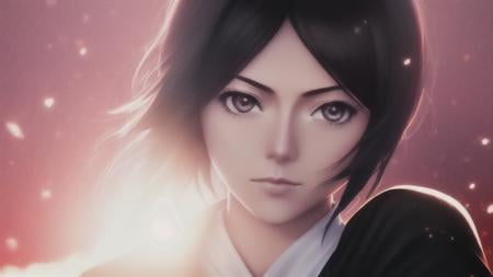 ((1girl)),  rukia kuchiki from bleach,  warm light by cuauhtemoci5mal on Tensor.Art