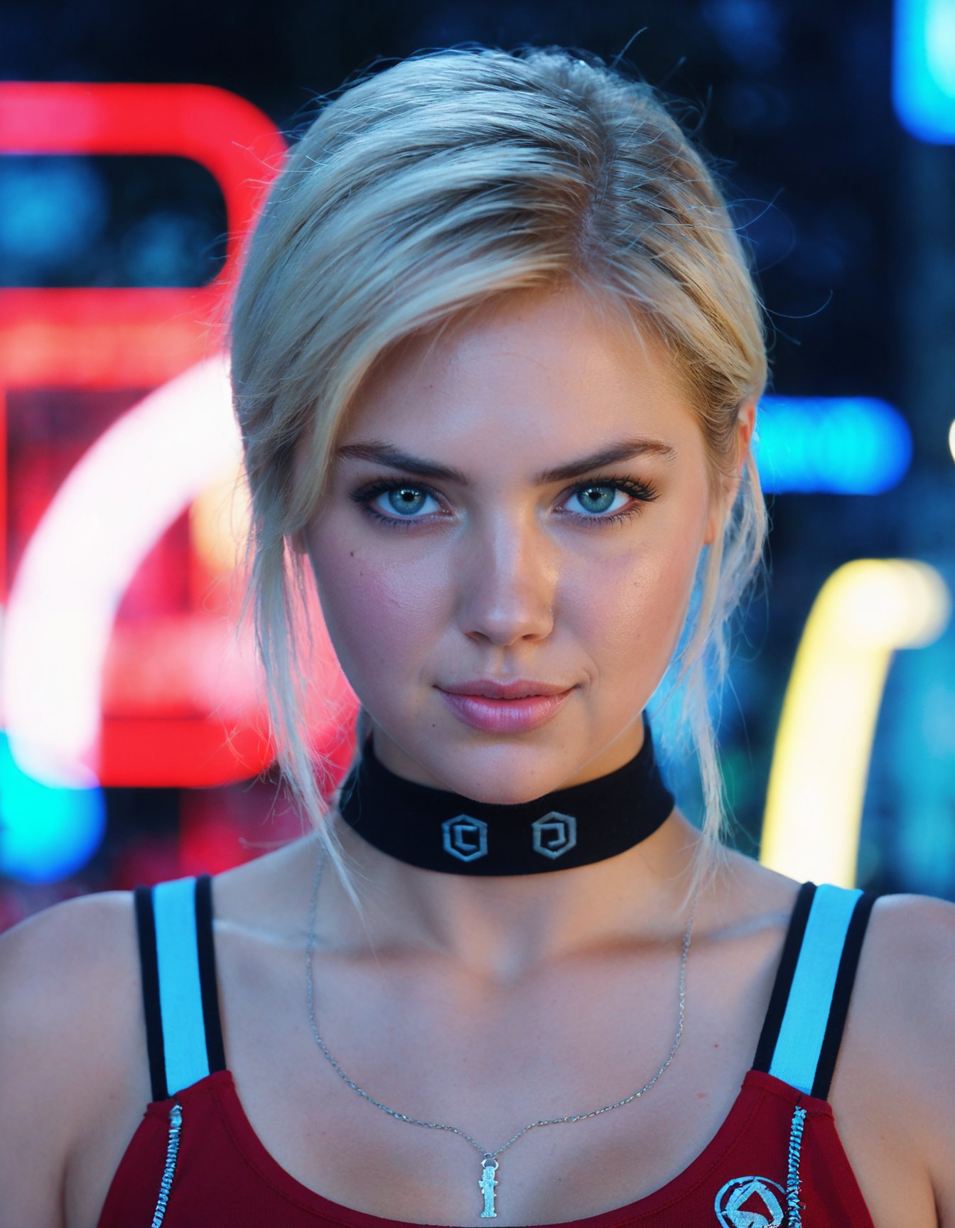 cinematic photo ((ohwx woman)) , smooth soft skin, symmetrical, soft lighting, detailed face, concept art, digital painting, looking into camera. Designed by VVinchi all on PlaygroundAI Stable Diffusion 1.5 base model. Will not produce the same result when Remixed!    <lora:kateupton_dh128_sdxxxl_v1:0.95> . 35mm photograph, film, bokeh, professional, 4k, highly detailed