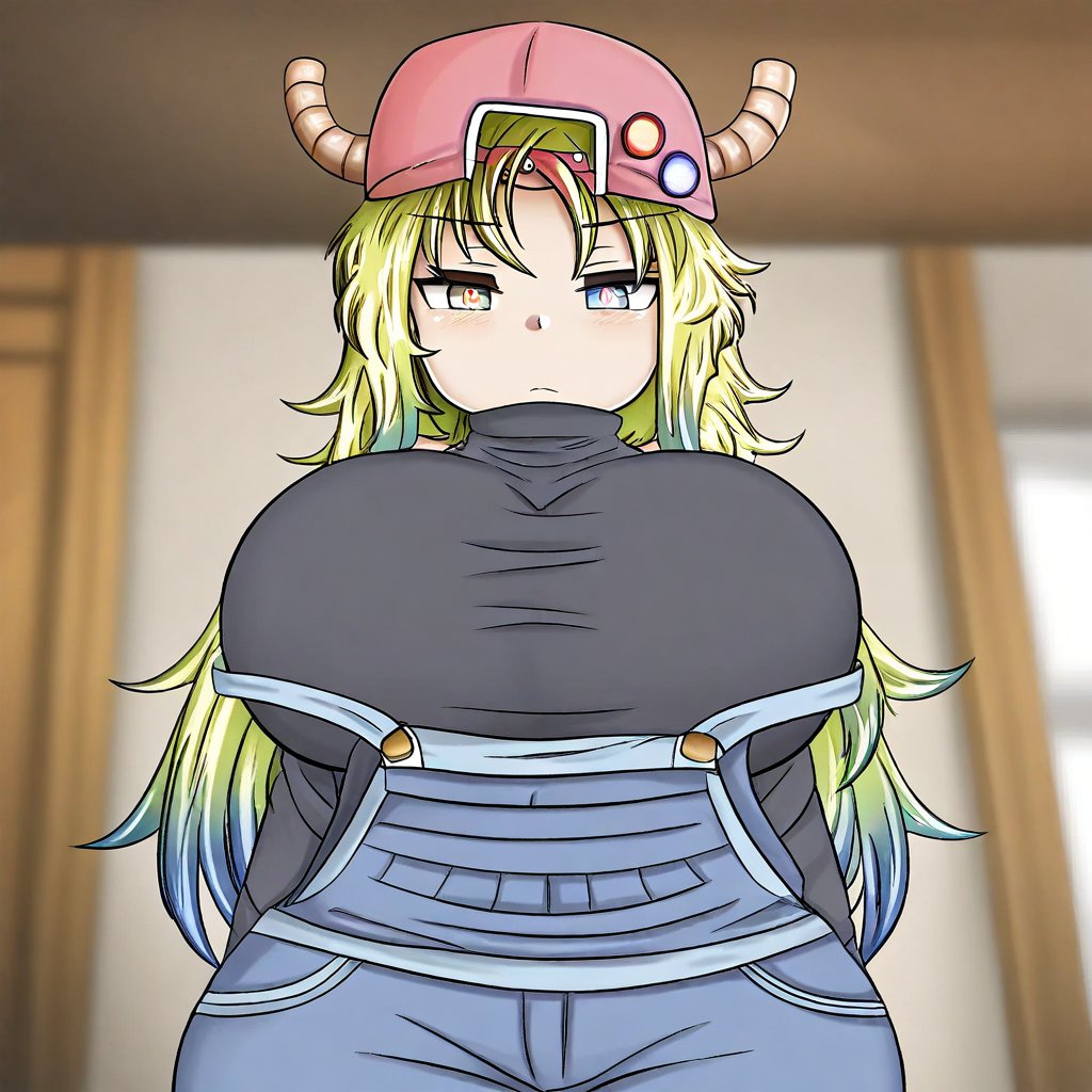 1girl,  horns through headwear,  breasts by user_874754251056777575 on Tensor.Art