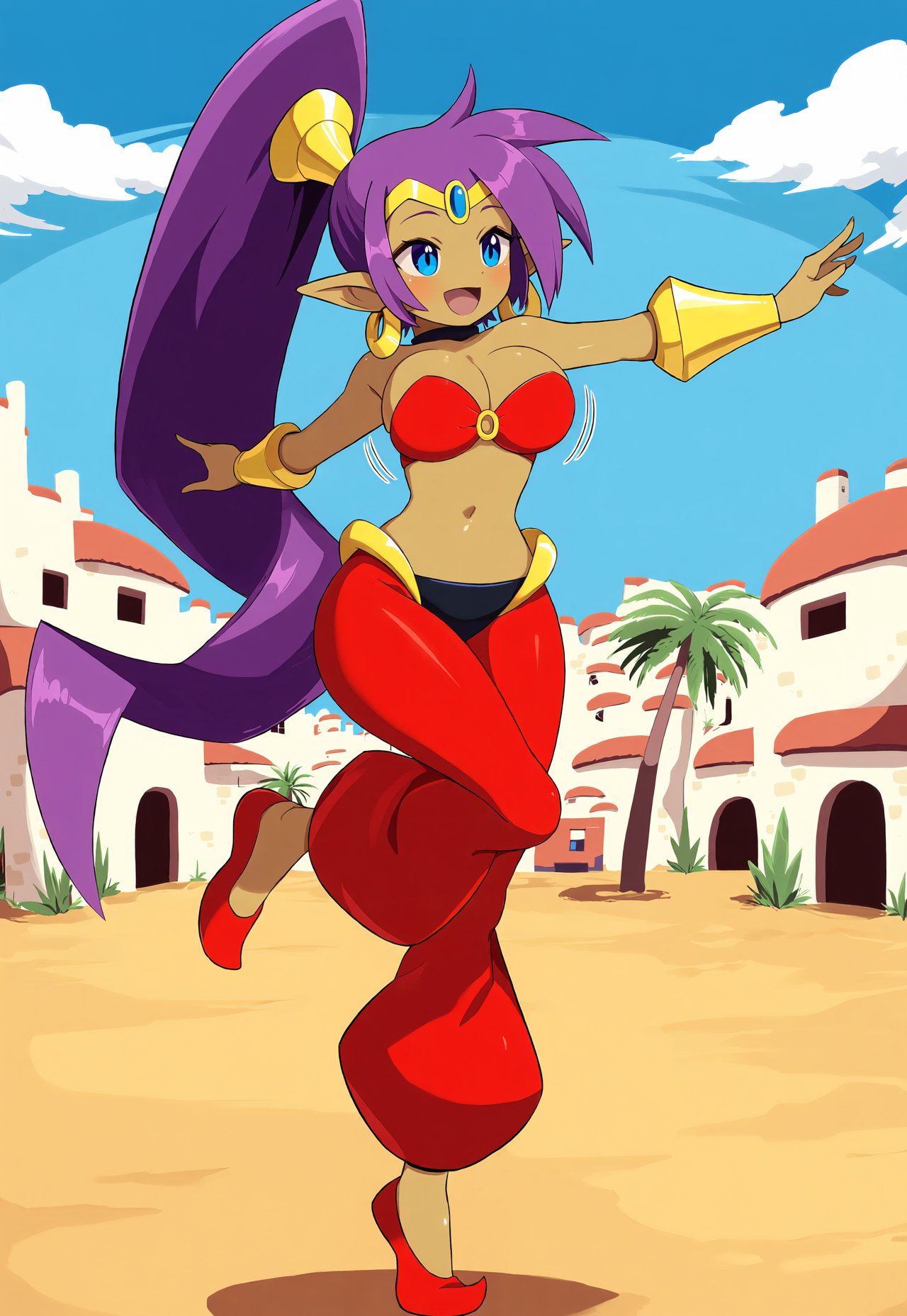 safe,  1girl,  shantae by Alt4Pai on Tensor.Art