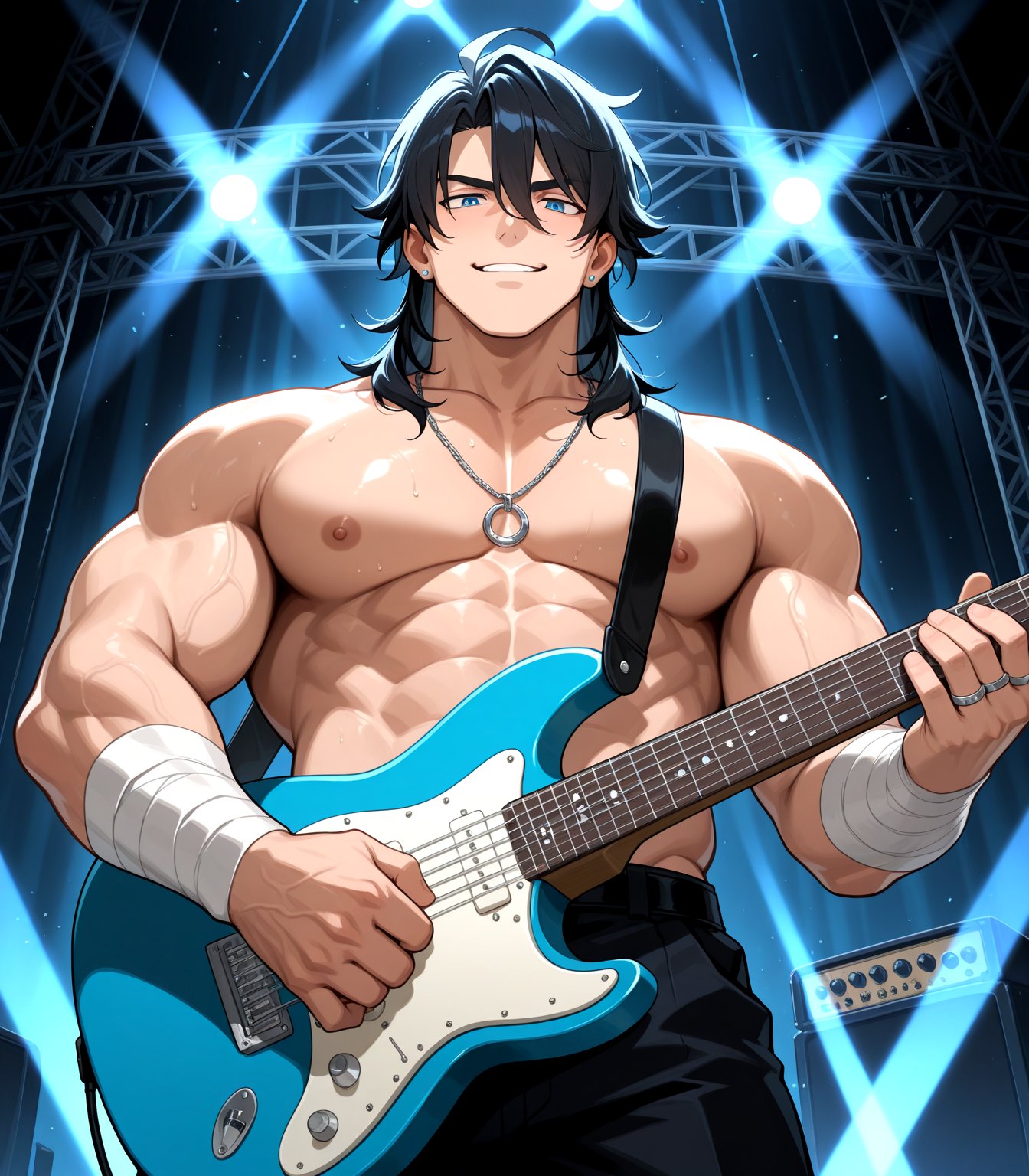 embedding:lazypos,  bara,  scenery by user_843053706260864493 on Tensor.Art