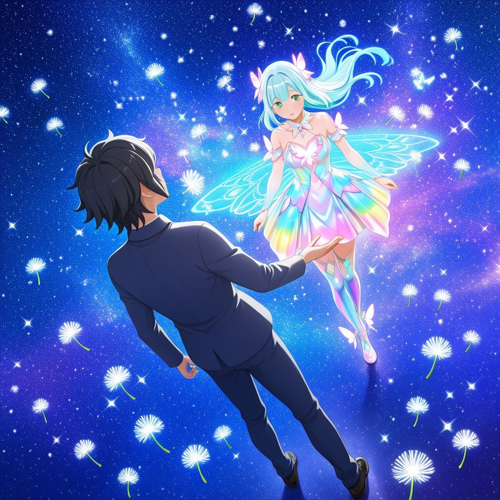 DanmachiStyle,  Dandelion Dream Duo1boy,  1girl by Wizardludas on Tensor.Art