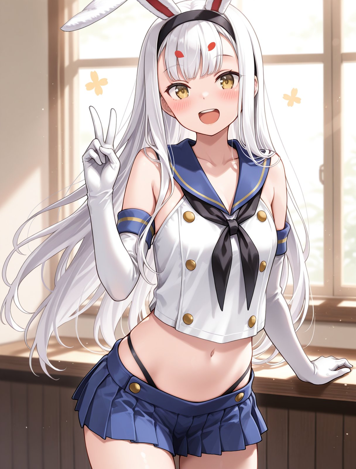 shimakaze,  shimakaze \(kancolle\) \(cosplay\),  blush by sk on Tensor.Art