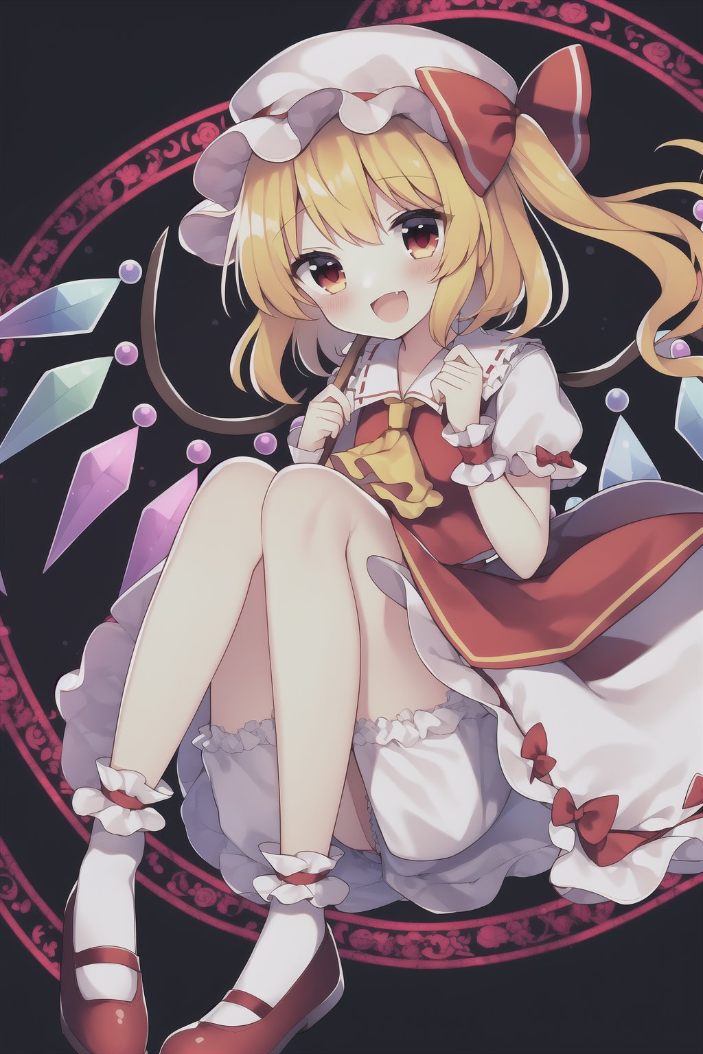 1girl,  solo,  flandre scarlet by 超市里扫货 on Tensor.Art