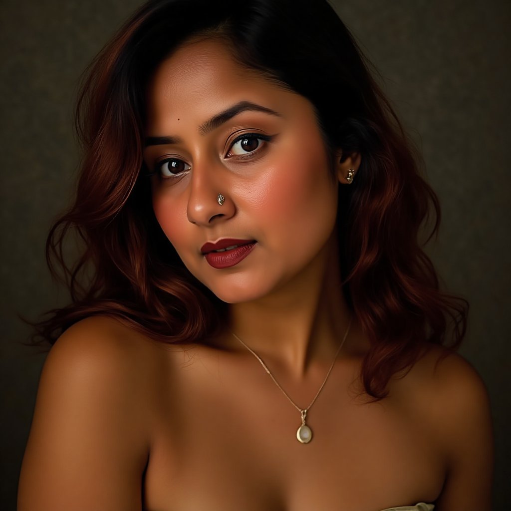 full nude,  indian woman,  age late 40s by user_697976561474829418 on Tensor.Art