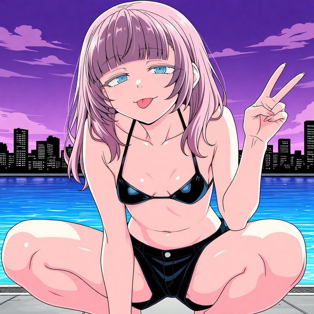 1 girl,  nanakusa nazuna,  short hair by user_834856151291006371 on Tensor.Art