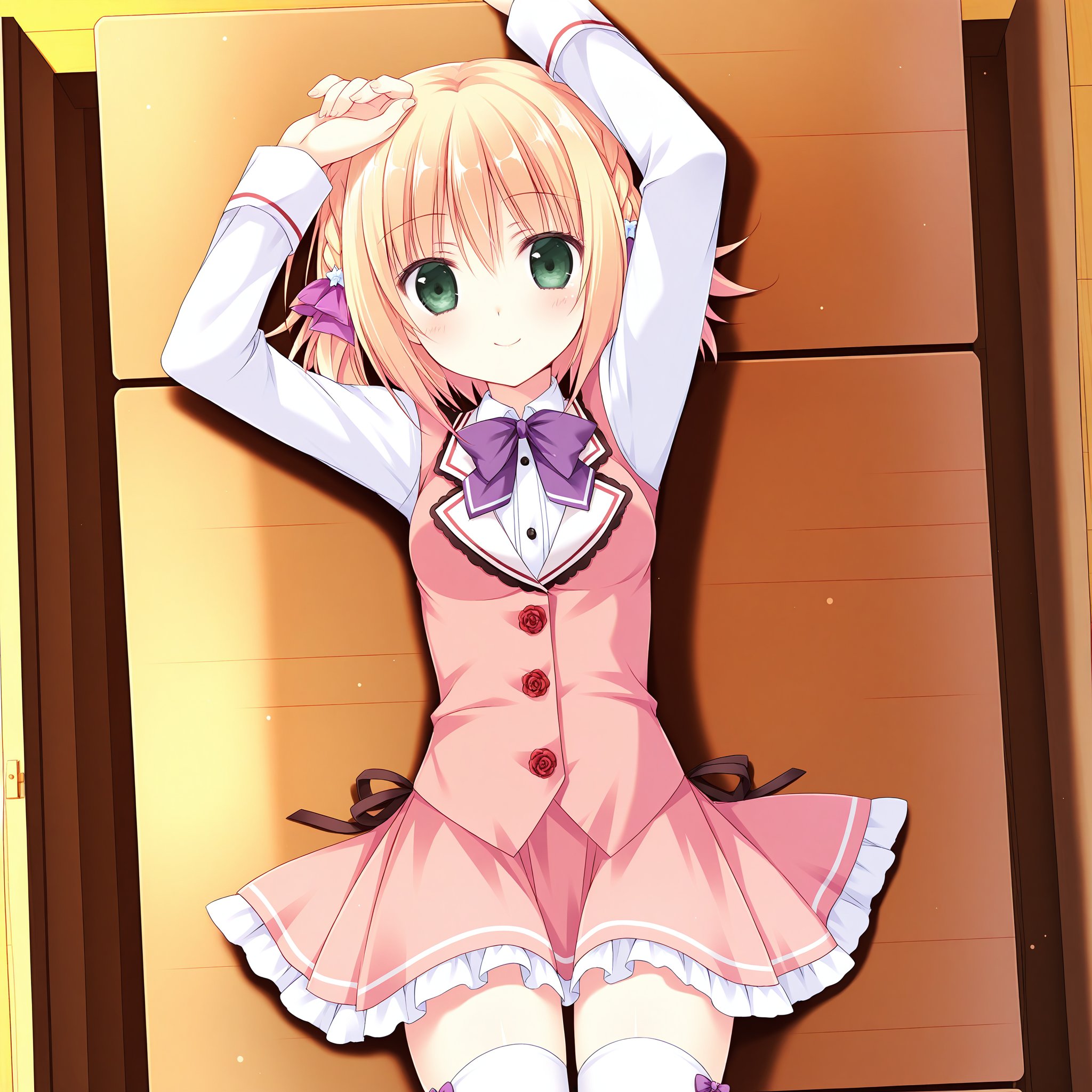 Kirie,  blonde hair,  short hair by mkyoto on Tensor.Art