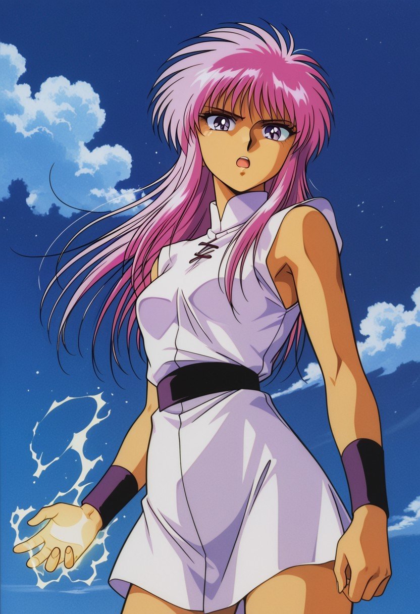 masterpiece,  best quality,  1990s anime style by user_822313880419111996 on Tensor.Art