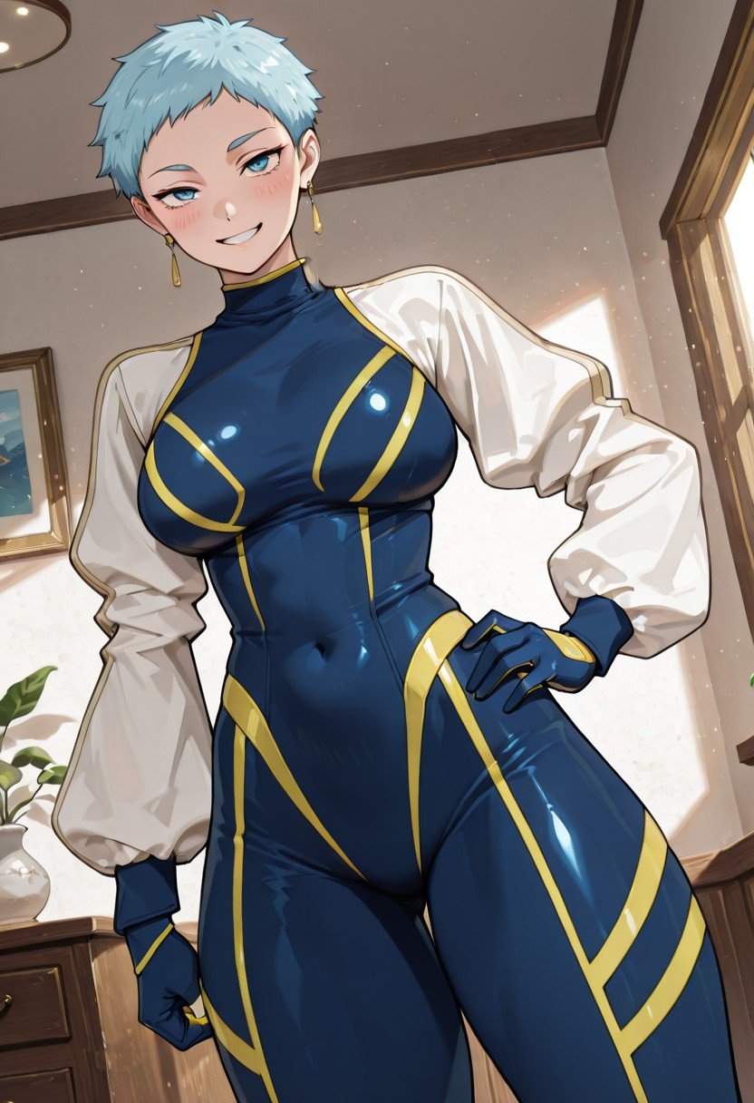 watshru ,  1girl ,  light-blue hair by Hot Anime Girls on Tensor.Art