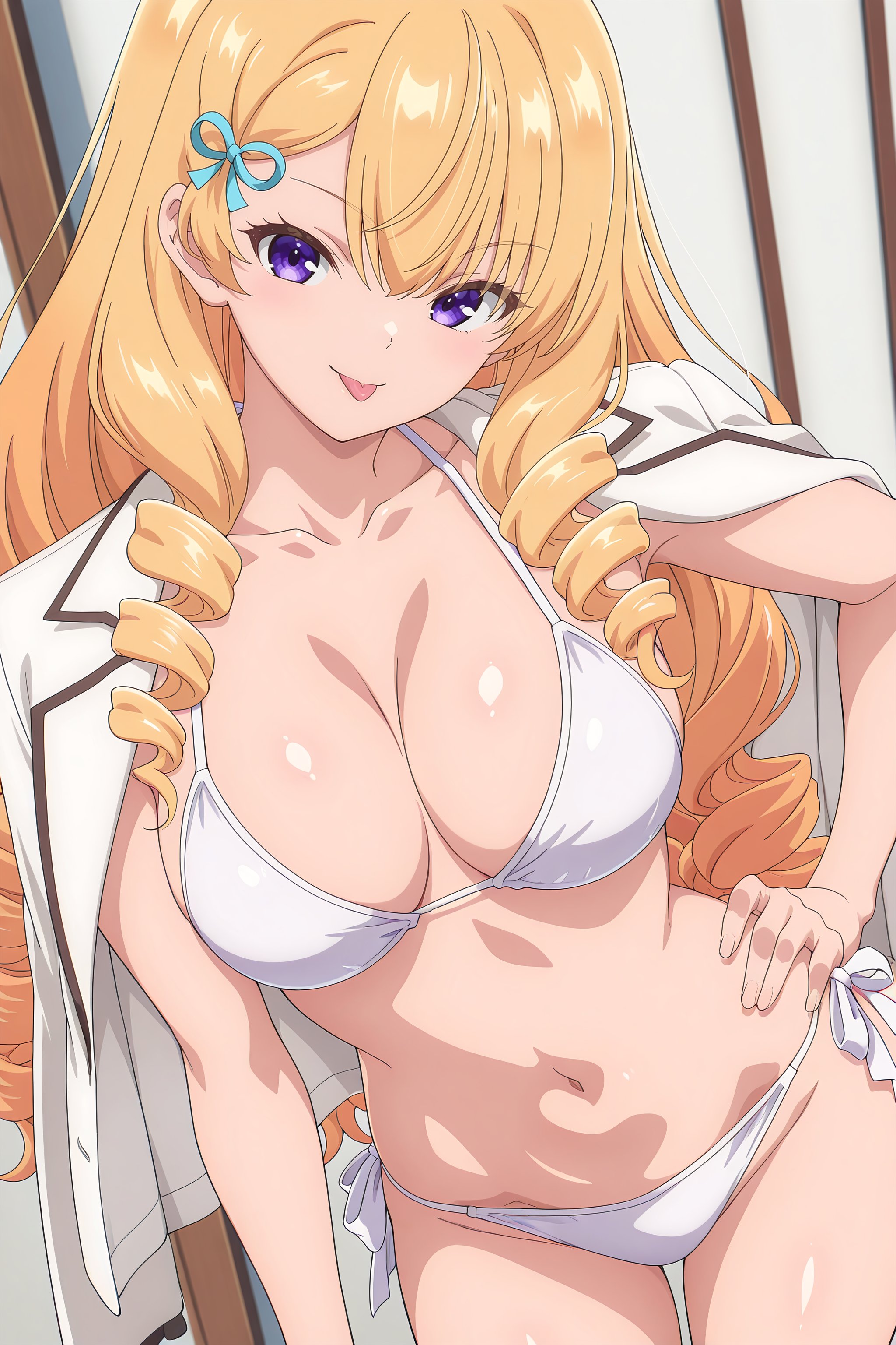 tennouji_mirei-saijonoosewa,  1girl,  blonde hair by MDFD-1991 on Tensor.Art