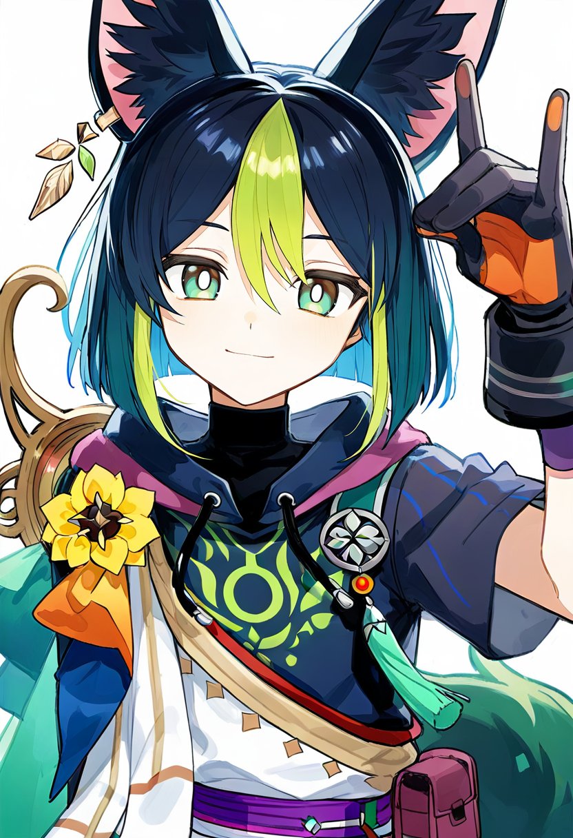 1boy,  male focus,  tighnari \(genshin impact\) by silvermoong on Tensor.Art