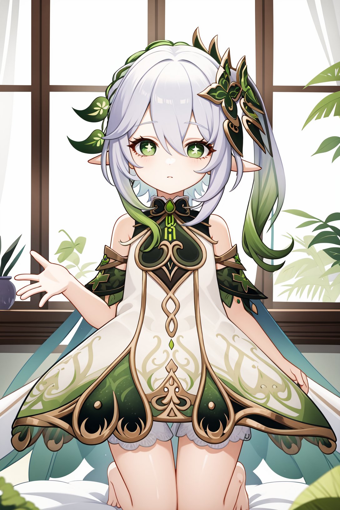 a girl named nahida,  nahida,  pointy ears by 薇塔Vita on Tensor.Art