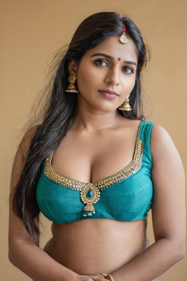 mylocalgirl, 35 years old, 1girl, model, solo,masterpiece, High detailed, photoshoot, photorealistic,busty, Indian,Woman,Indian tradition,photo r3al, ::portrait shot::,r4w photo, Mirrorless, 28mm lens, f/2.5 aperture, ISO 400, natural daylight, cinematic color grading<lora:EMS-24184-EMS:0.800000>, <lora:EMS-85347-EMS:0.800000>, <lora:EMS-335836-EMS:1.000000>