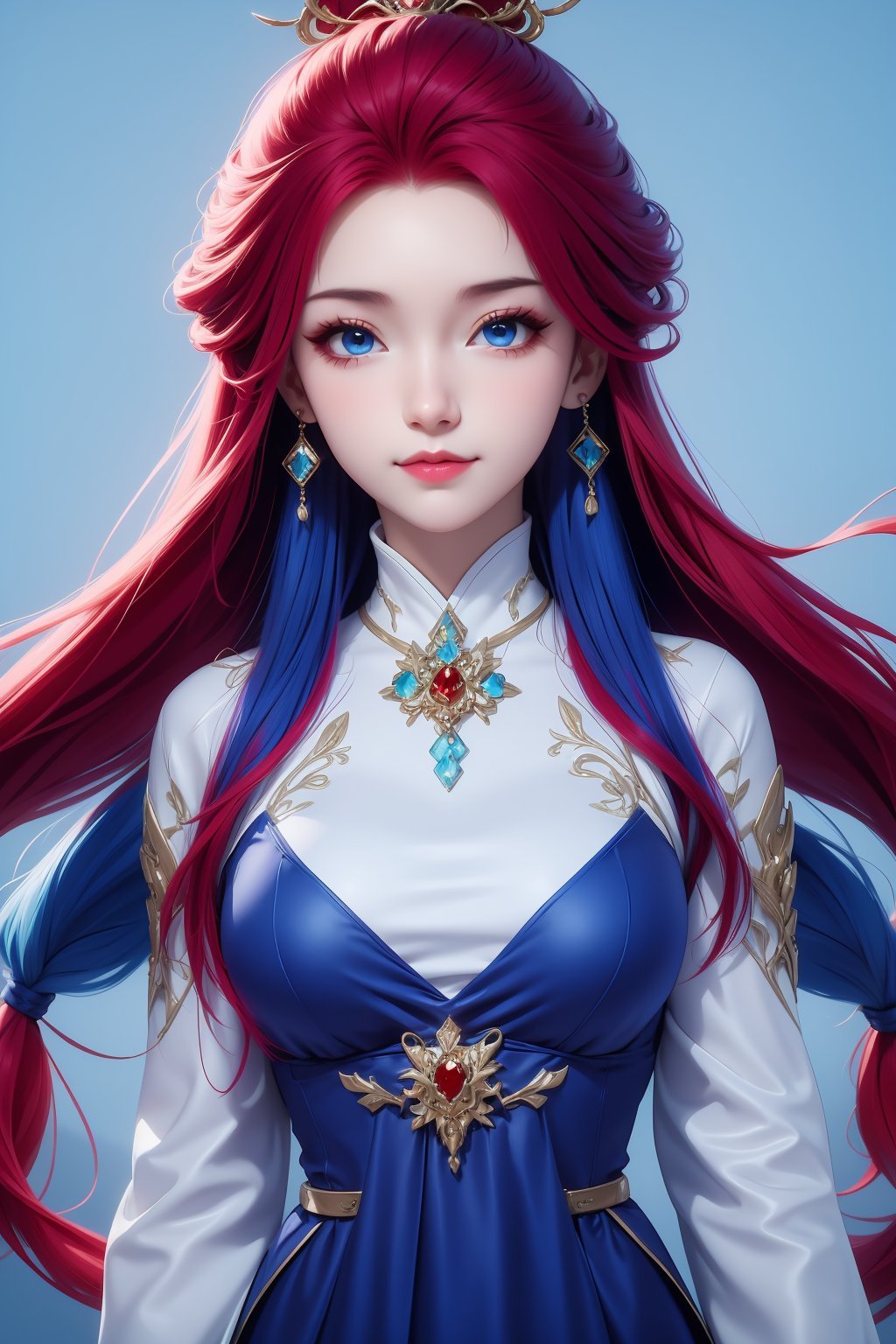 Japanese anime style,  girl,  smirk by 天TIN on Tensor.Art