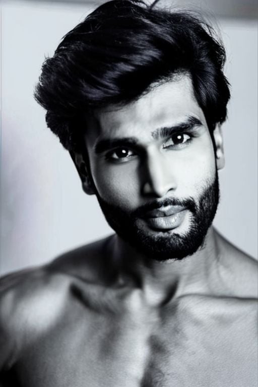 Sendhil Ramamurthy a man as boxer,  shirtless,  realistic body by HottiesnHotties on Tensor.Art