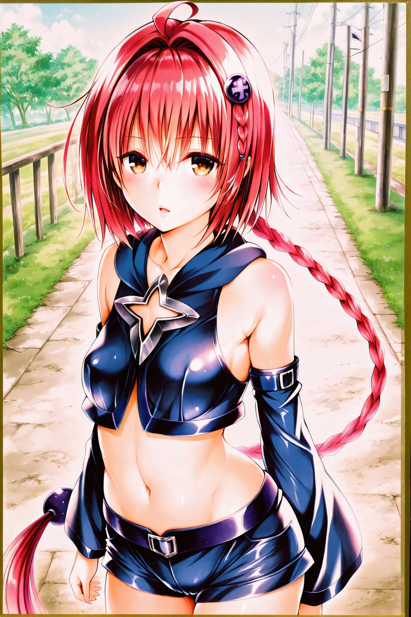 Yabuki Kentarou Style,  kurosaki meia,  1girl by flyx3 on Tensor.Art