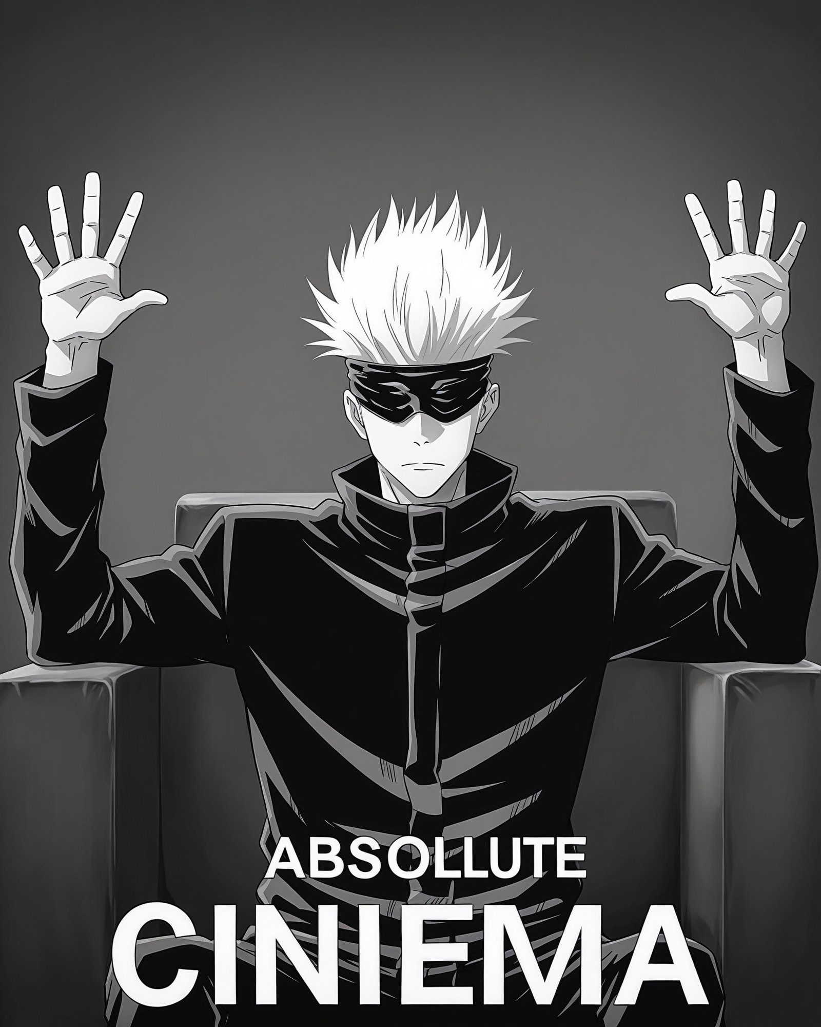 satoru_gojo,  solo,  1boy by Min on Tensor.Art