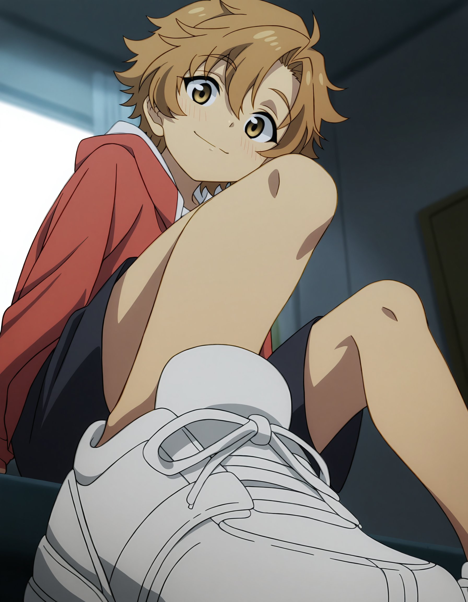 looking at viewer,  male focus,  1boy by 第十三月 on Tensor.Art