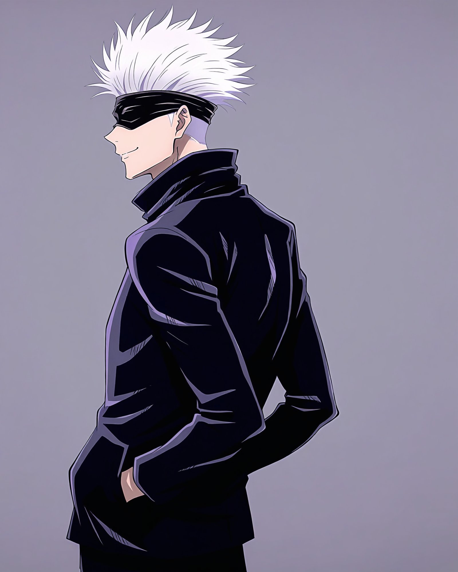 satoru_gojo,  solo,  1boy by Min on Tensor.Art