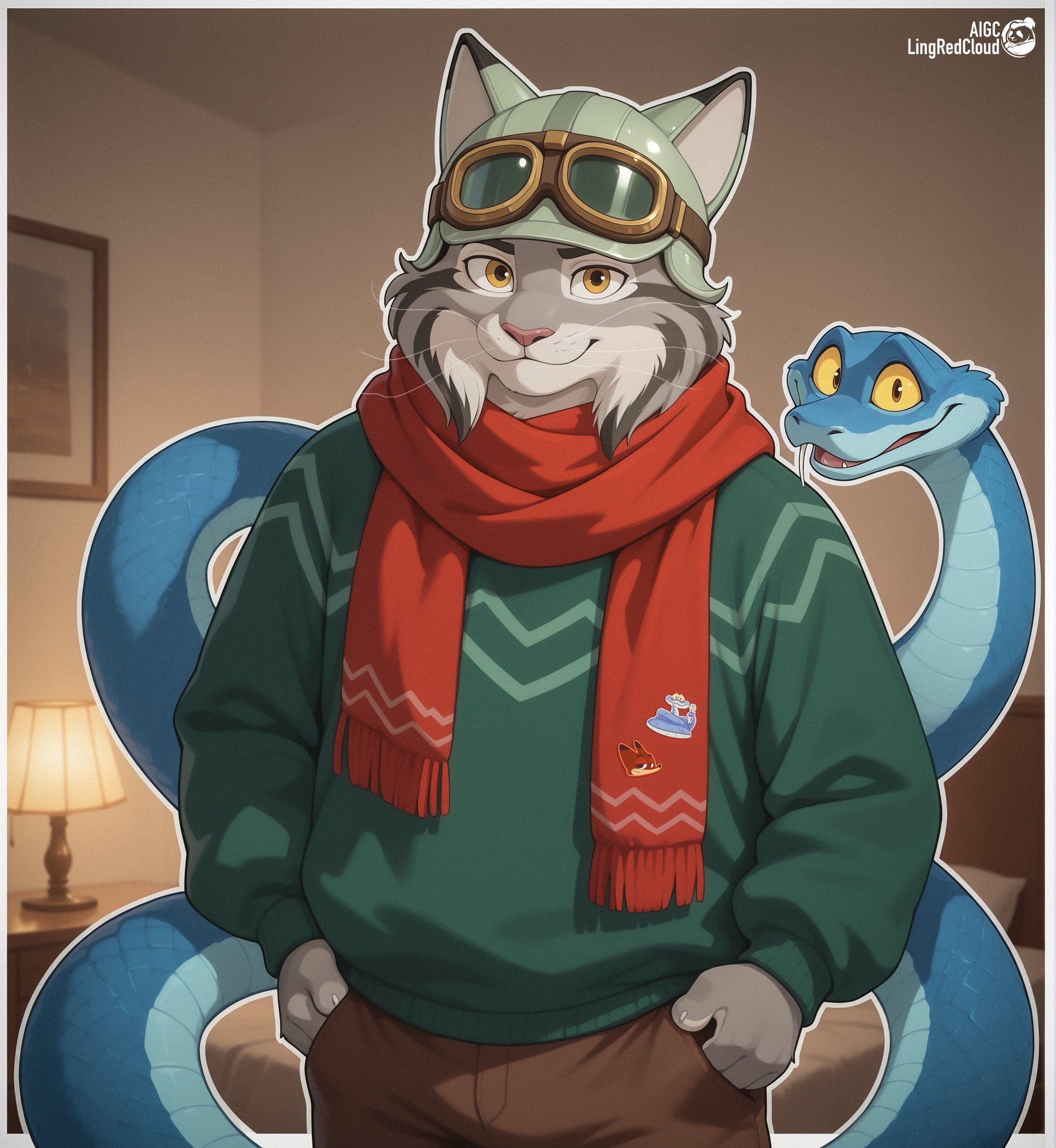 AI generated image by LingRedCloud 凌·赤云 on Tensor.Art