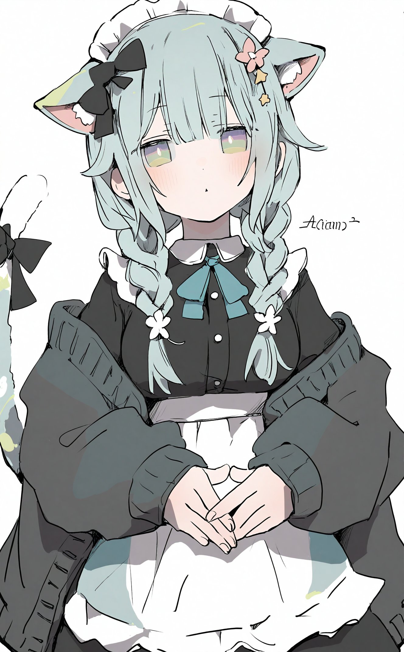 fengbian,  1girl,  animal ears by Nano on Tensor.Art