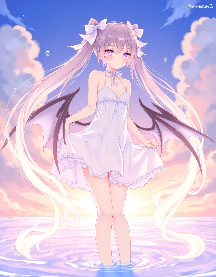 1girl,  solo,  dress by nyan9 on Tensor.Art