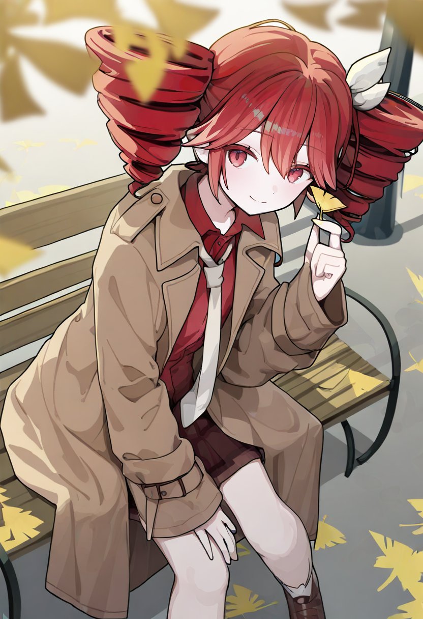1girl,  drill hair,  twin drills by silvermoong on Tensor.Art