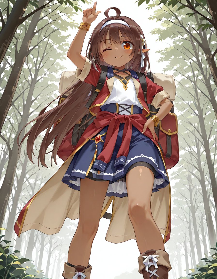 1 girl,  solo,  Nightingale by Mandatarius_403 on Tensor.Art