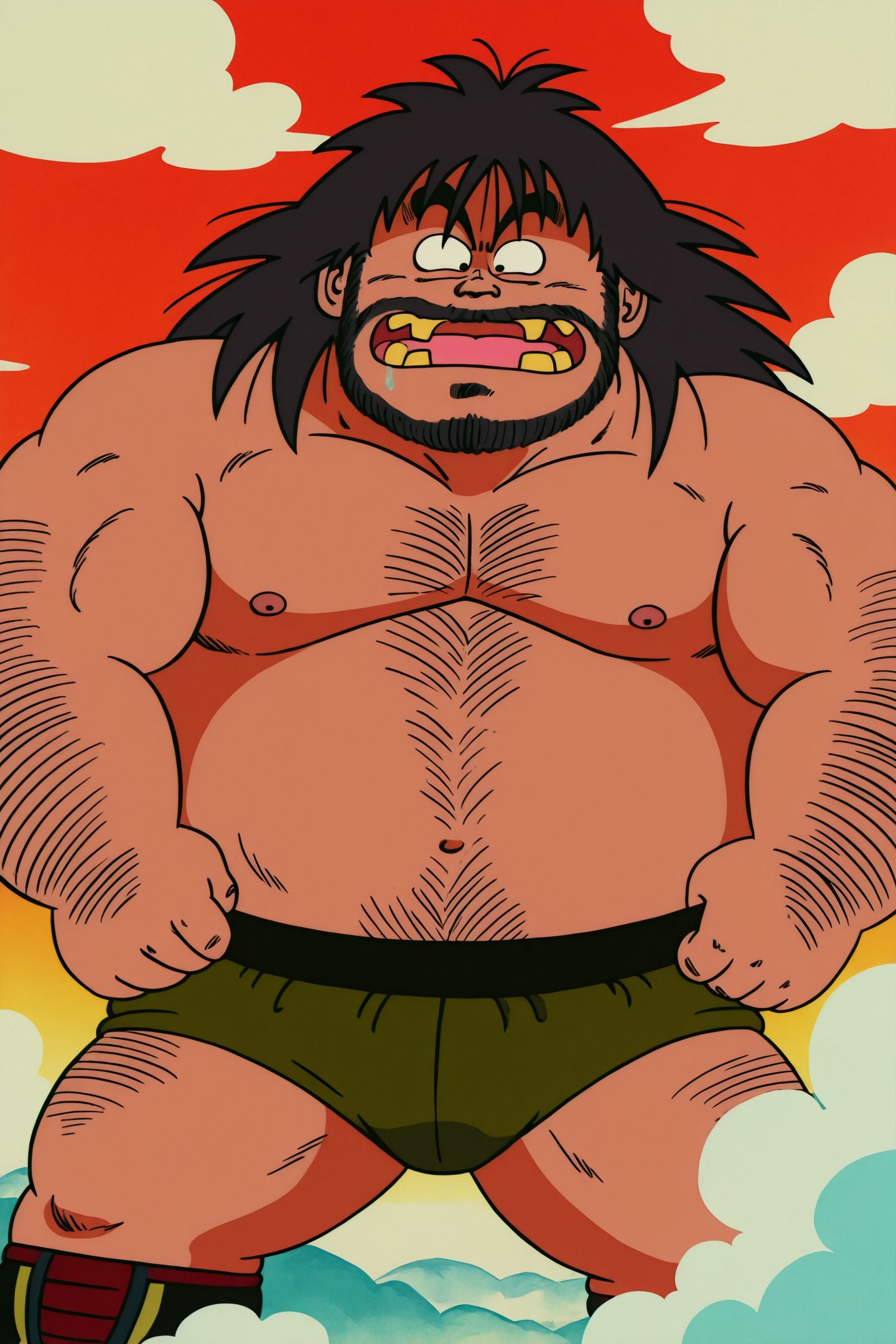 Anime Style,  Bacterian \(Dragon Ball\),  male focus by Nekostars on Tensor.Art