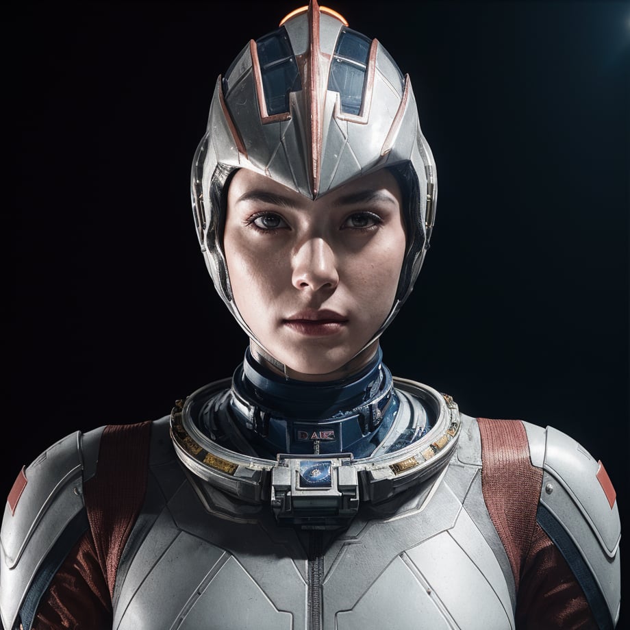 (masterpiece), (realistic), portrait of a Diga Ultraman,1 girl, spacesuit,  upper body,  sharp focus, dramatic, award winning, cinematic lighting, octane render, unreal engine, volumetrics dtx,Mars 