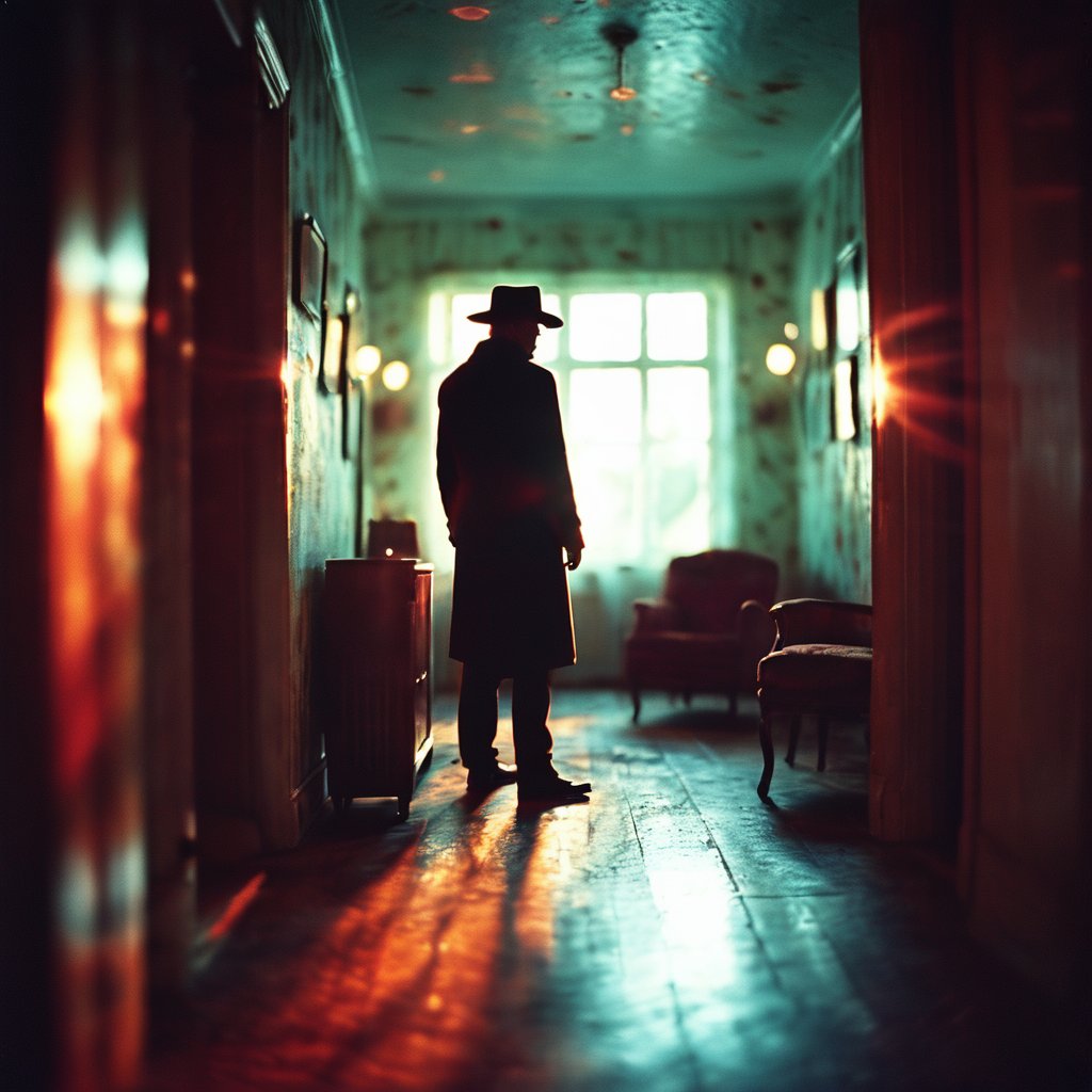 Freddy KRueger  in a room    <lora:Toy_Camera:0.8>,  film, bokeh, professional, blur, lomo