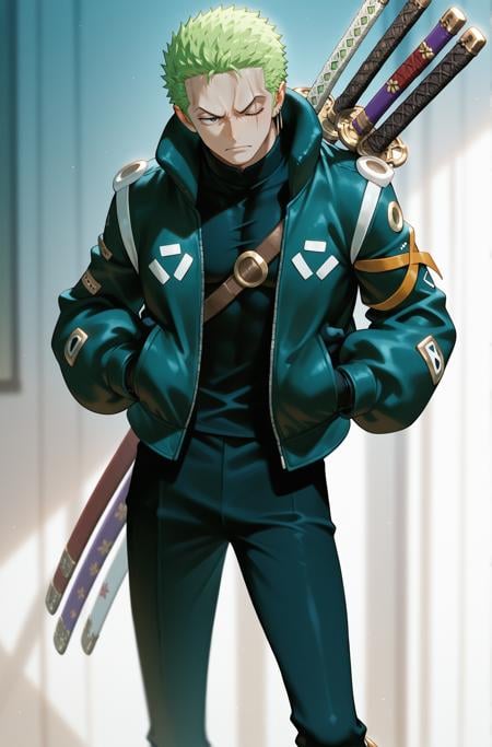 masterpiece,  best quality,  zoro_egghead by user_680967095118289292 on Tensor.Art