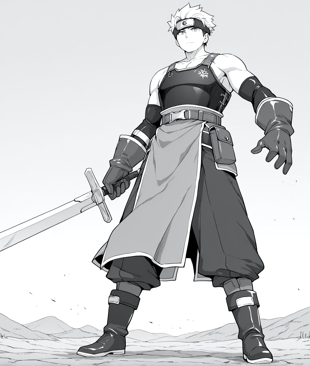 Takotsuboya_Style,  monochrome,  greyscale by HaZE on Tensor.Art