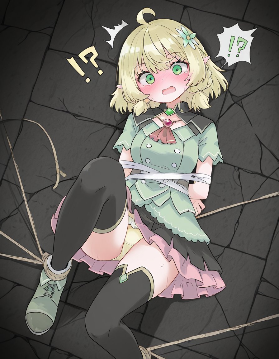1girl,  Ixia_Polystachya,  green eyes by Mandatarius_403 on Tensor.Art