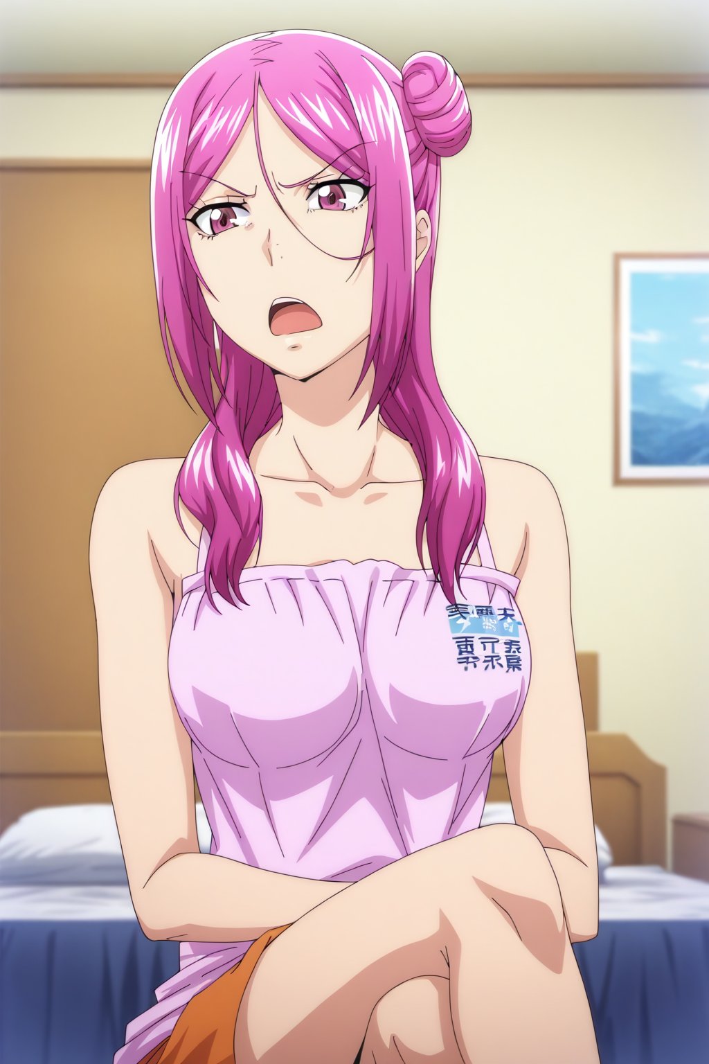 Sakurako Busujima,  medium breasts,  sleeveless by Go_813 on Tensor.Art