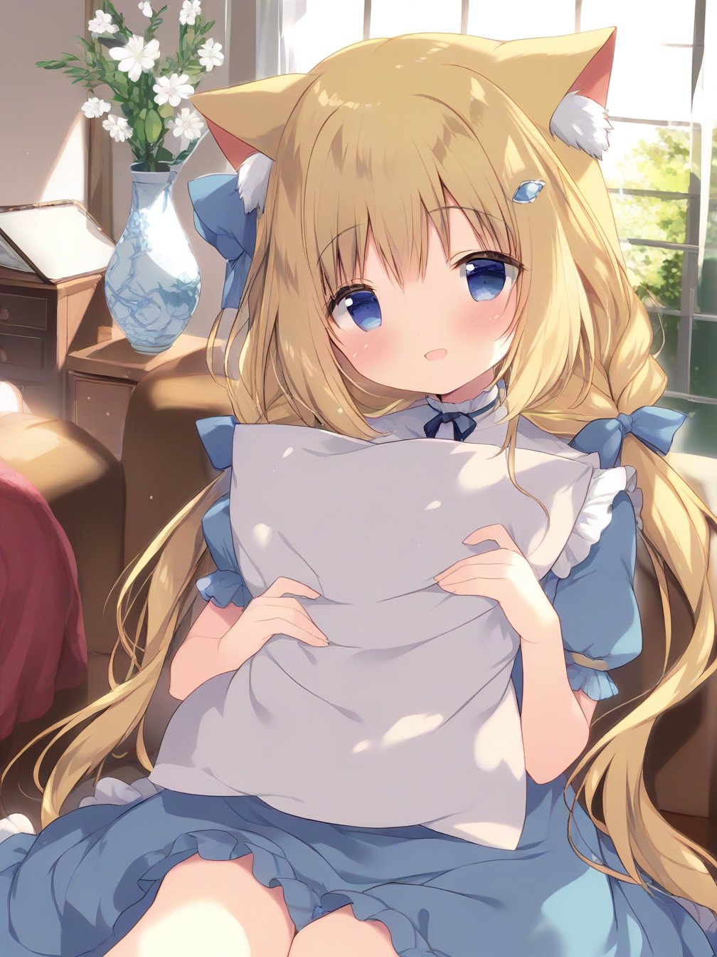 1girl,  solo,  cat ears by user_863382617544733447 on Tensor.Art