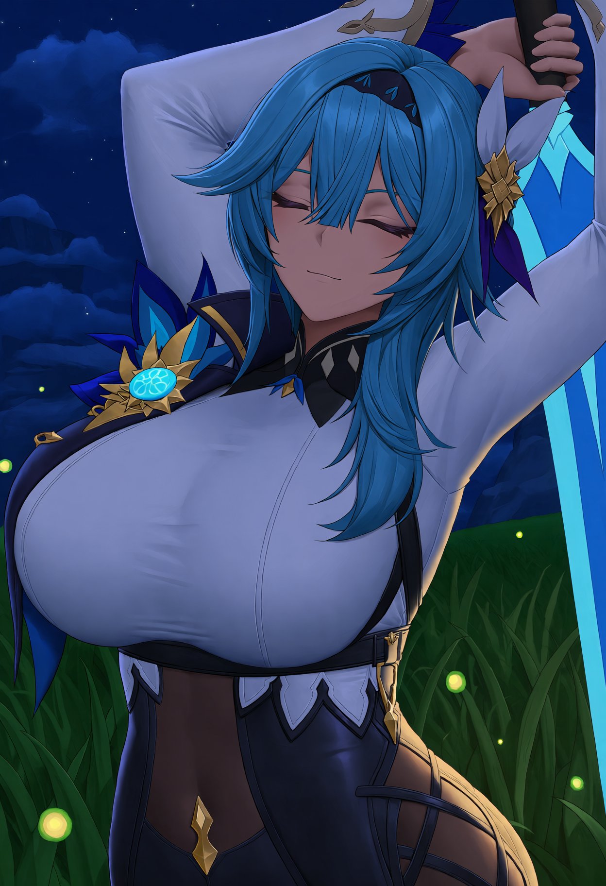 safe,  1girl,  eula \(genshin impact\) by Alt4Pai on Tensor.Art