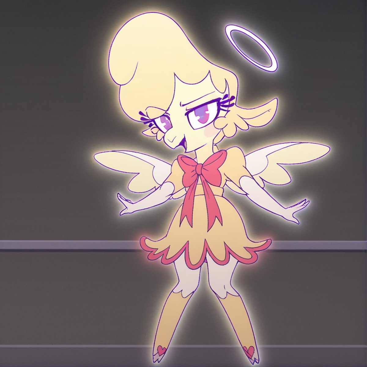 Keenie,  Halo,  wings by KitsuneGirl on Tensor.Art