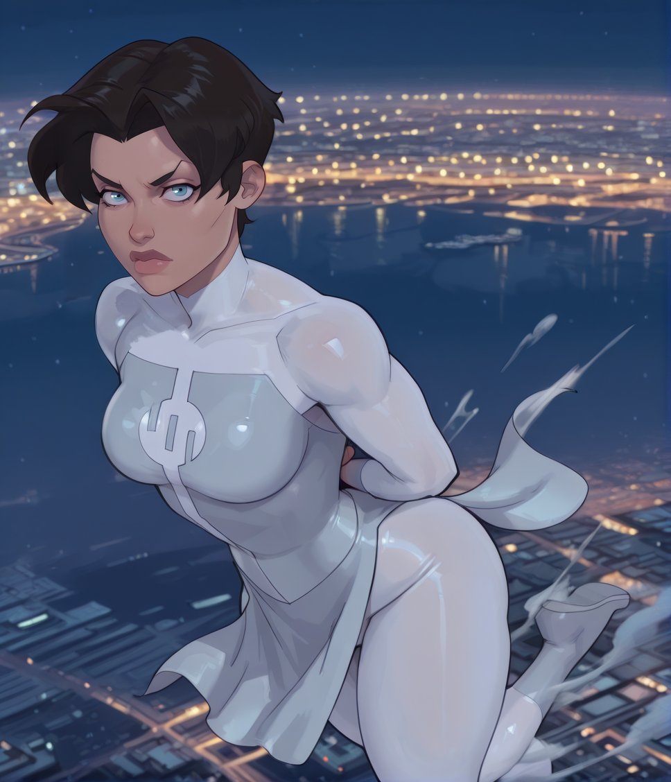 anissaxl,  black hair,  blue eyes by lambl on Tensor.Art