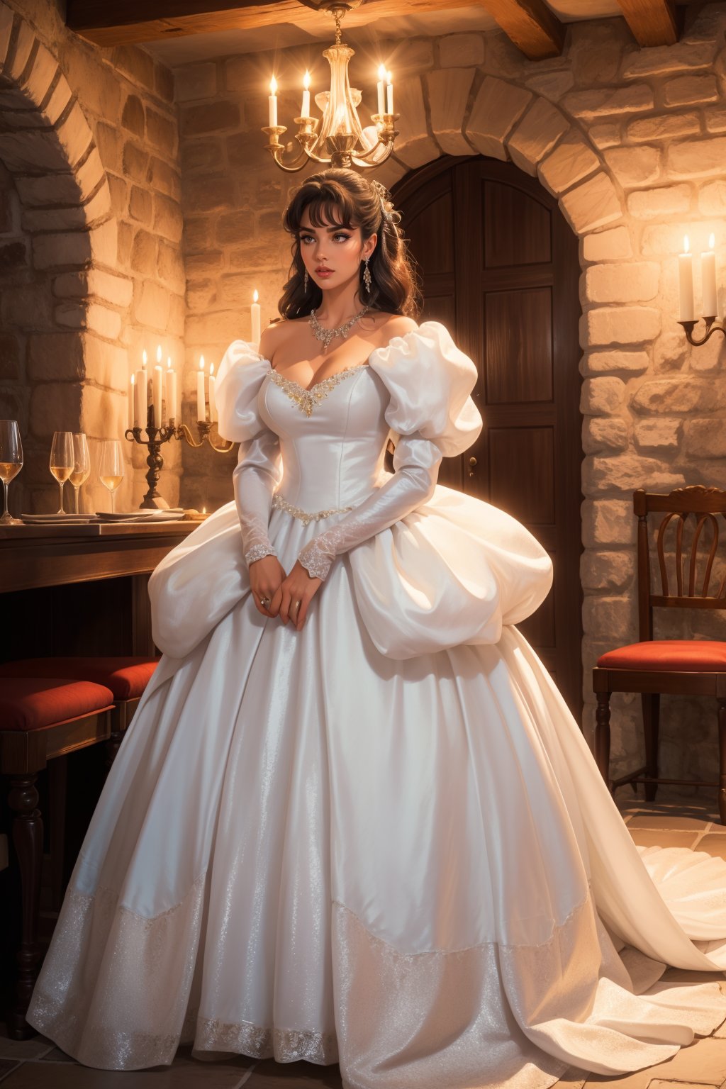 adult beautiful tall woman,  (voluminous puffy sleeves) ,  solo by miaomiao on Tensor.Art