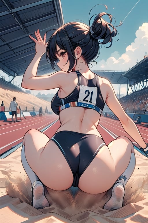 ((long jump)),  ((sand pit)),  ((dust)) by Brasileiro Curioso on Tensor.Art