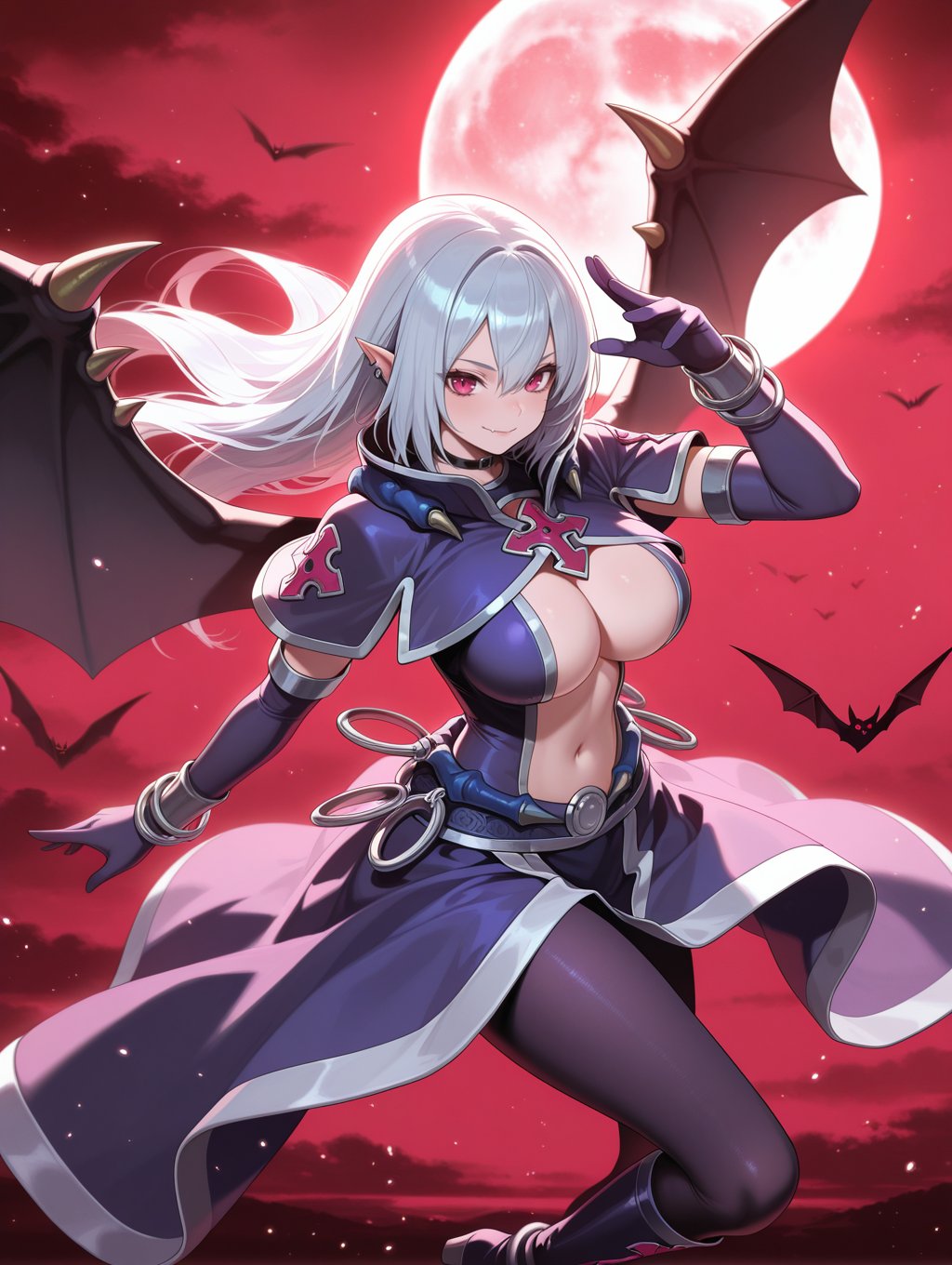 vampire vamp,  1girl,  solo by user_821569841759763961 on Tensor.Art