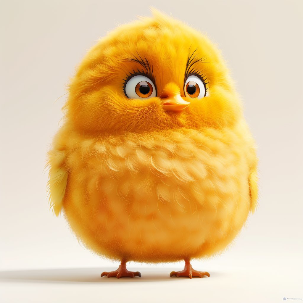 maotuanzi, no humans, animal focus, cute Yellow Chick, realistic, white background, simple background, animal, looking at viewer 