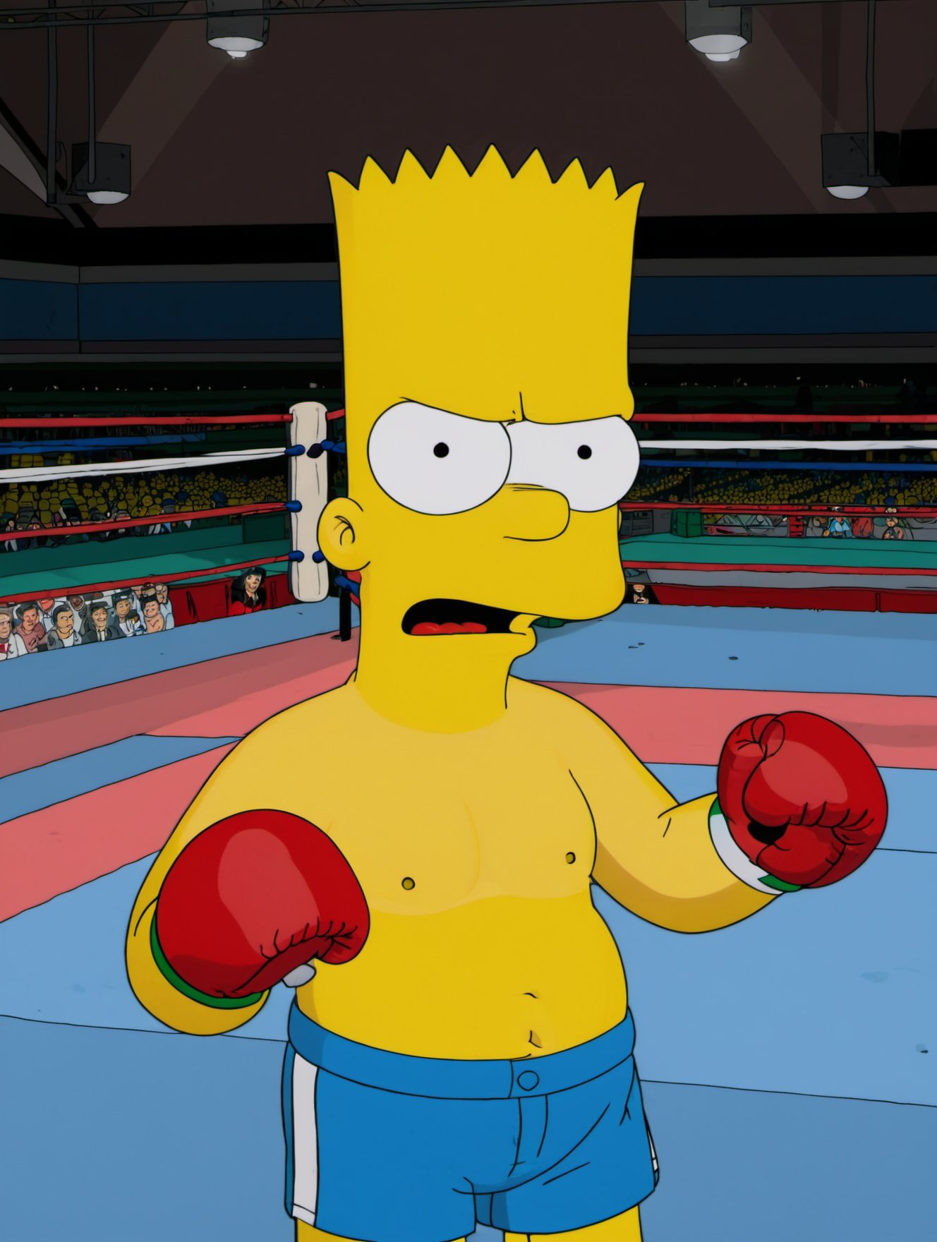 1boy,  solo,  bart simpson by GloberTrotzer on Tensor.Art