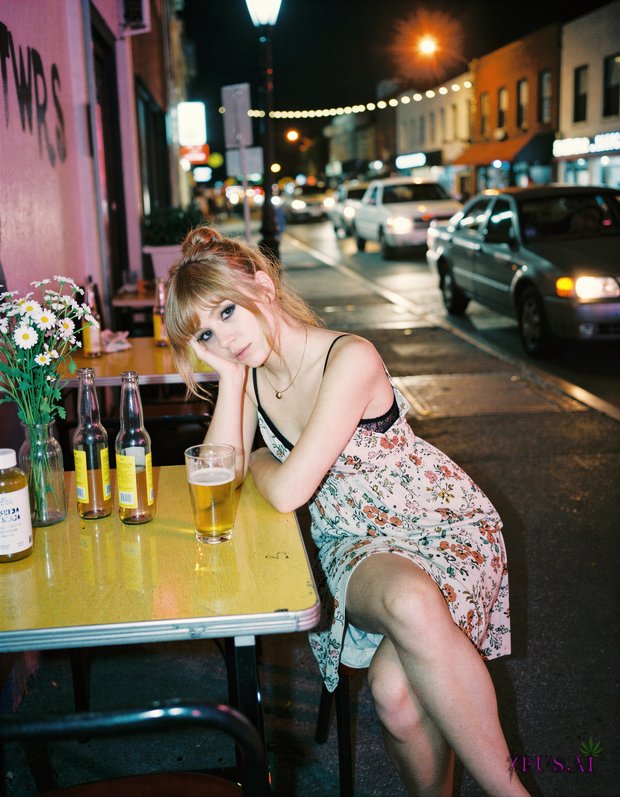 shot with Kodak Portra 400 film,  heavy film grain,  high iso by ZEUS-ONL on Tensor.Art