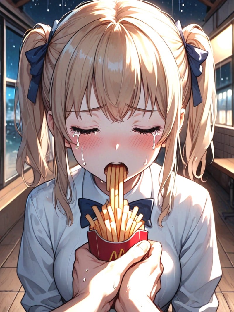 soggy fries,  pov male,  pov hands by 鬼畫符 on Tensor.Art