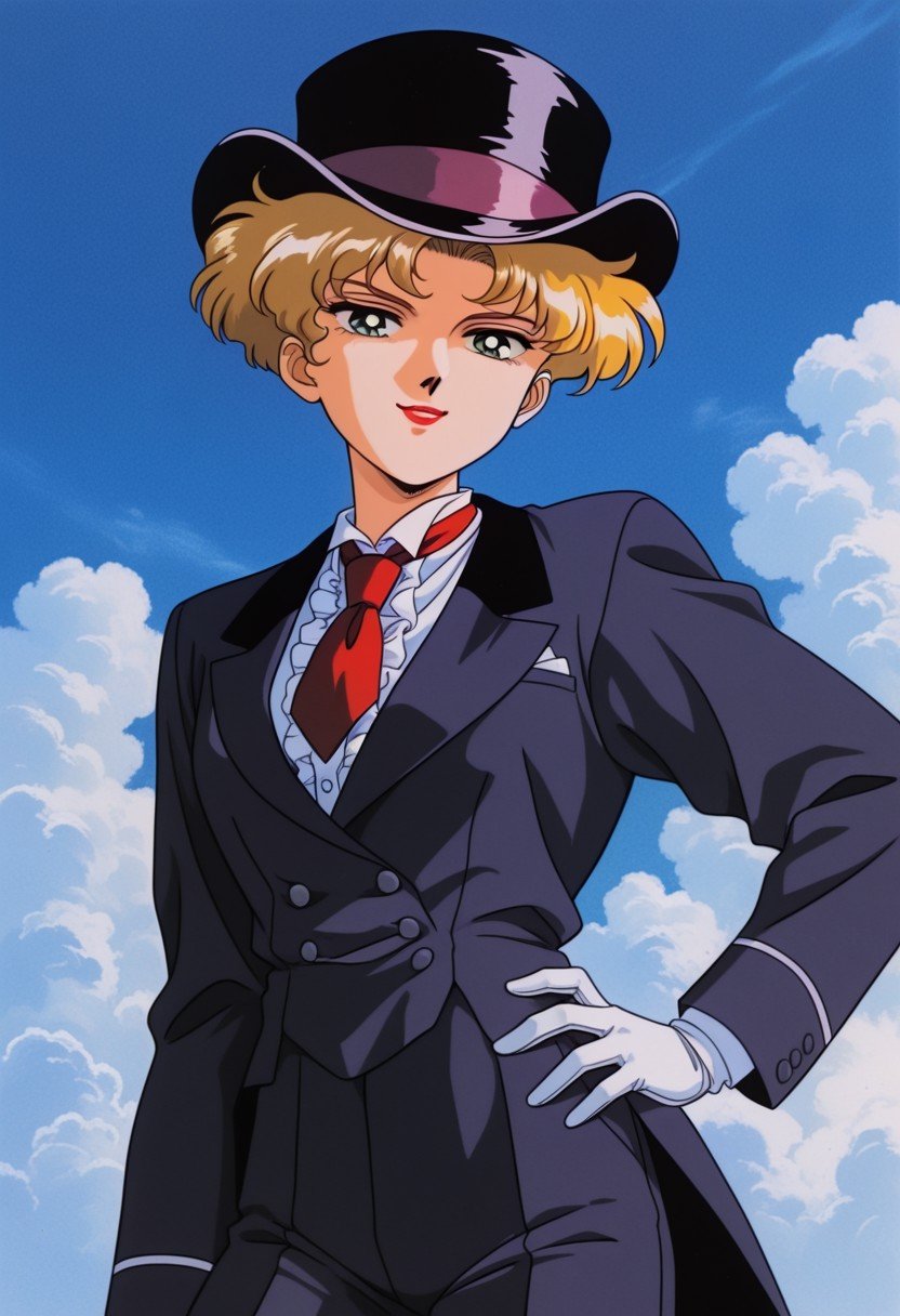 masterpiece,  best quality,  1990s anime style by user_822313880419111996 on Tensor.Art