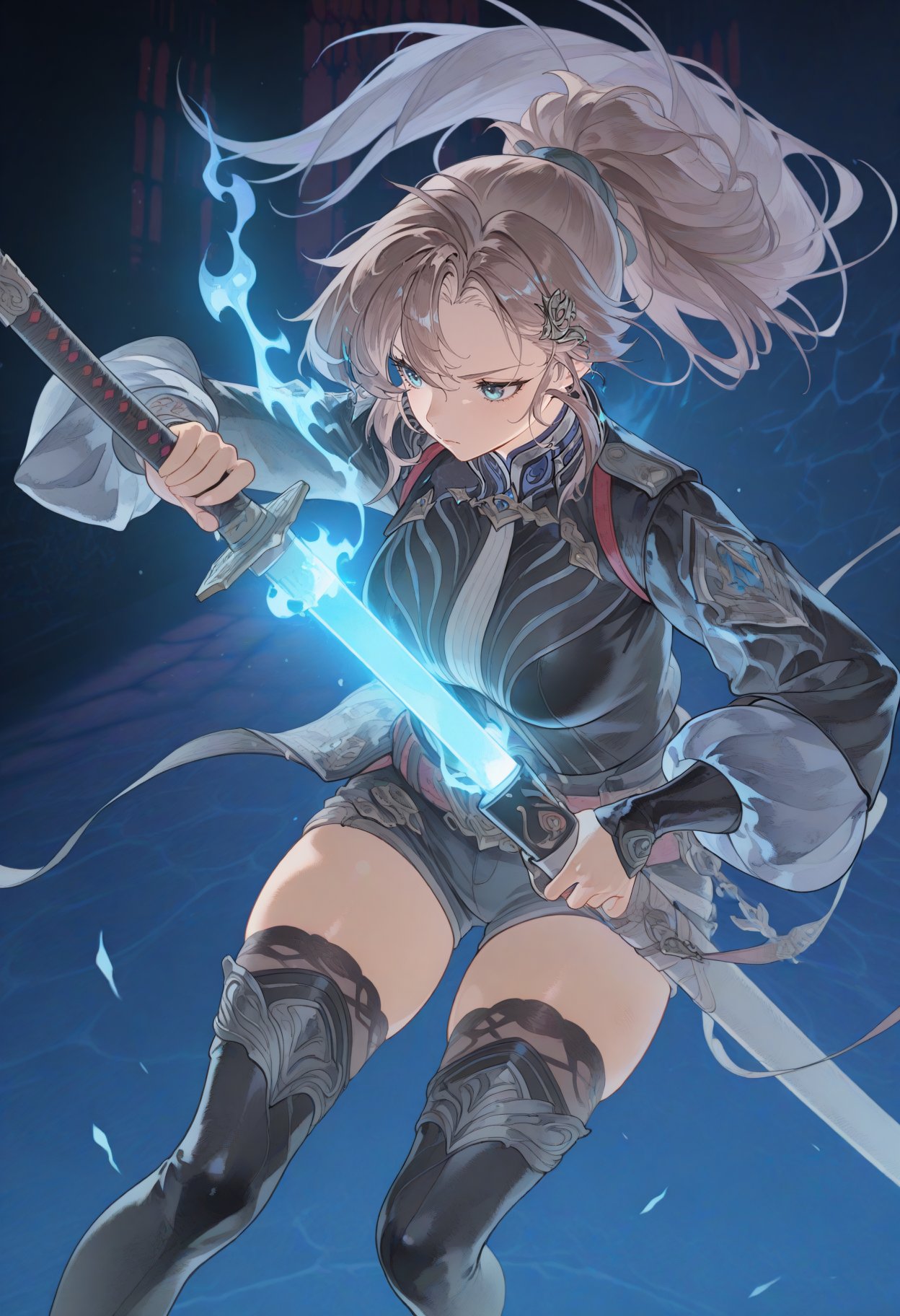 1girl,  solo,  long hair by Pio on Tensor.Art