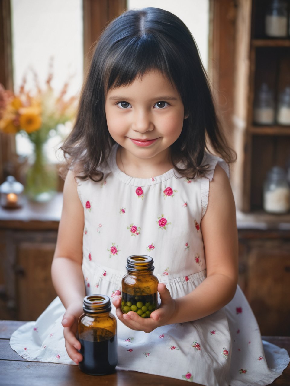 Little 4 years old toddler girl,  flat chest,  cute face by AI Luna LM.9✨ on Tensor.Art